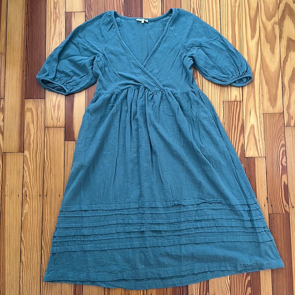 Madewell midi wrap dress